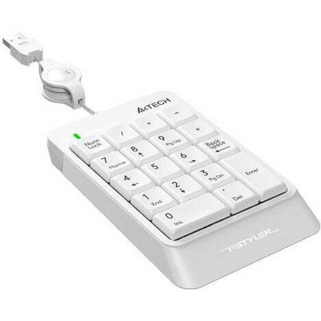 Ciparu bloks A4Tech Fstyler FK13 White - foto 2