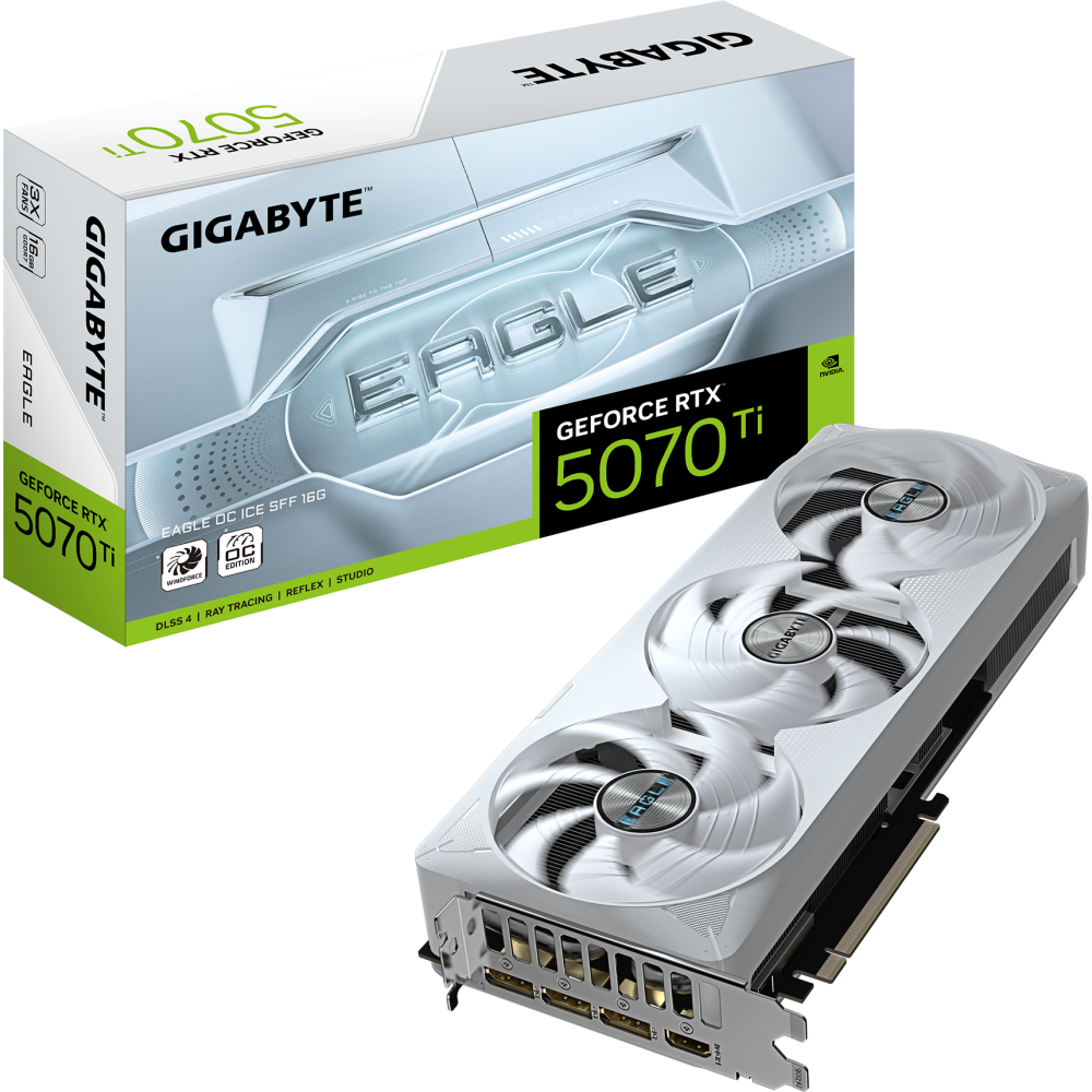 carte graphique NVIDIA GeForce RTX 5070 Ti Gigabyte EAGLE OC ICE SFF 16GB (GV-N507TEAGLEOC ICE-16GD) - photo 10