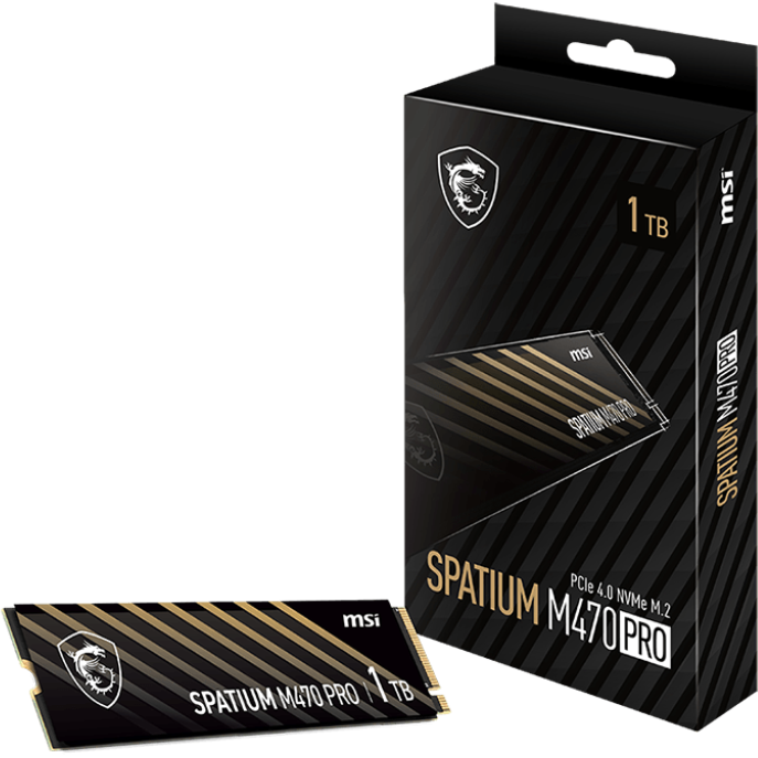 Disque SSD 1TB MSI SPATIUM M470 PRO (S78-440L0J0-P83) - photo 5