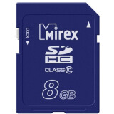 Atmiņas kartes 8Gb SD Mirex  (13611-SD10CD08)