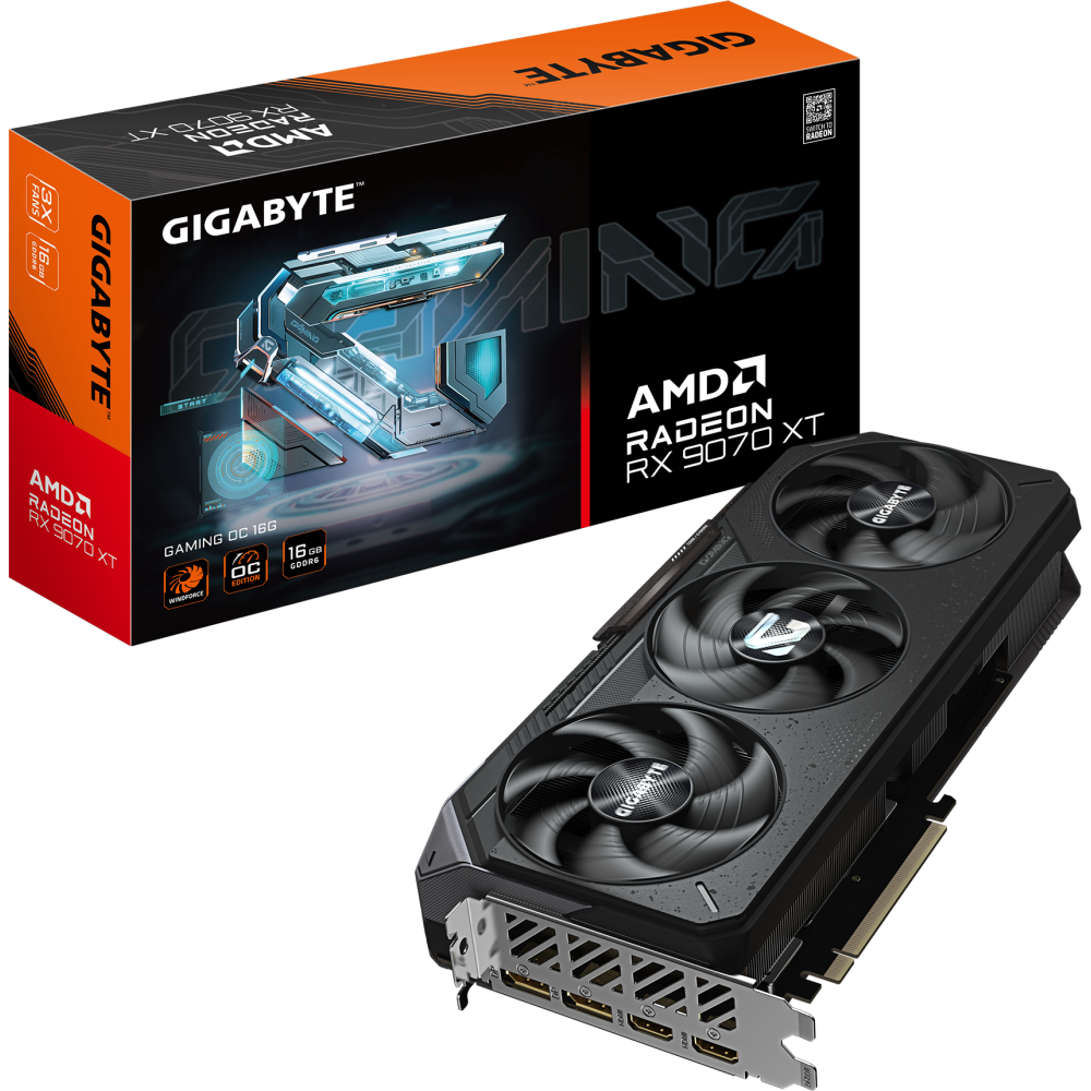 carte graphique AMD Radeon RX 9070 XT Gigabyte GAMING OC 16GB (GV-R9070XTGAMING OC-16GD) - photo 10