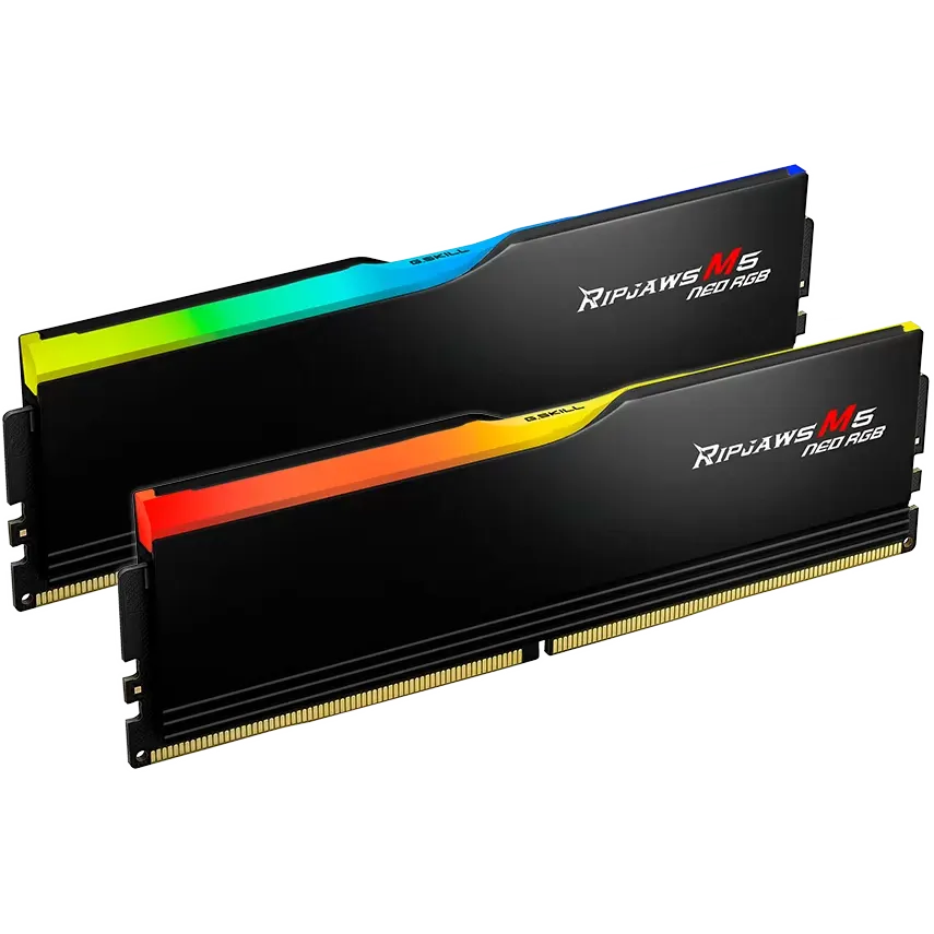 Mémoire vive 32GB DDR5 6000MHz G.Skill Ripjaws M5 Neo RGB (F5-6000J3636F16GX2-RM5NRK) (2x16GB KIT) - photo 2