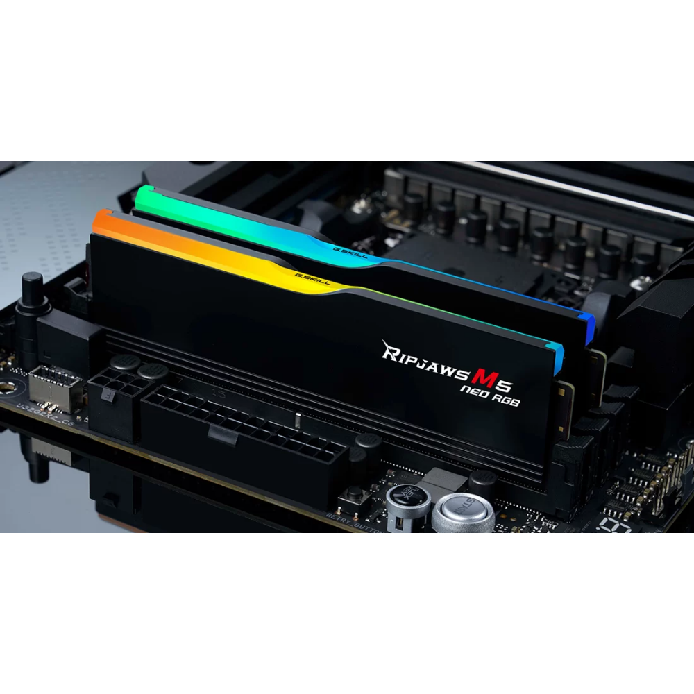 Mémoire vive 32GB DDR5 6000MHz G.Skill Ripjaws M5 Neo RGB (F5-6000J3636F16GX2-RM5NRK) (2x16GB KIT) - photo 6
