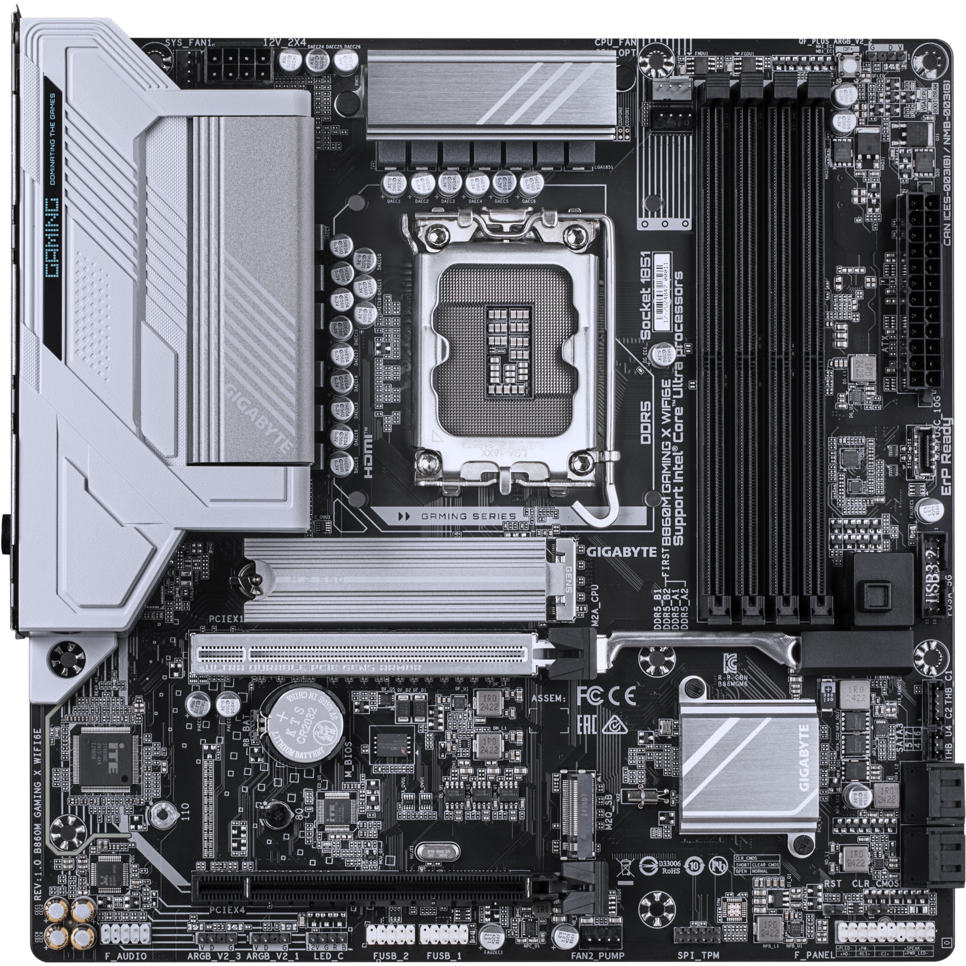 Carte mère Gigabyte B860M GAMING X WIFI6E