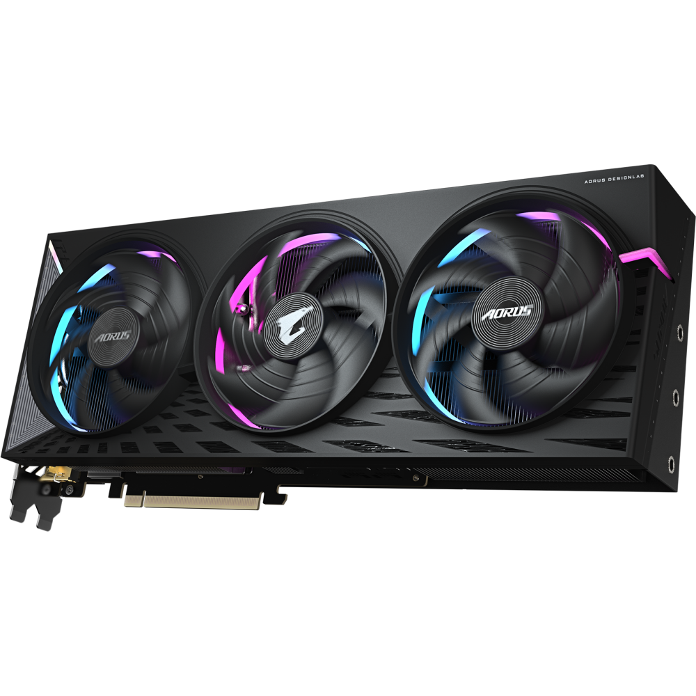 carte graphique AMD Radeon RX 9070 XT Gigabyte AORUS ELITE OC 16GB (GV-R9070XTAORUS E-16GD) - photo 3