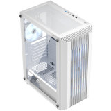 Boîtier 1STPLAYER BULLET HUNTER H6 ARGB White (H6-WH-4F7-W)