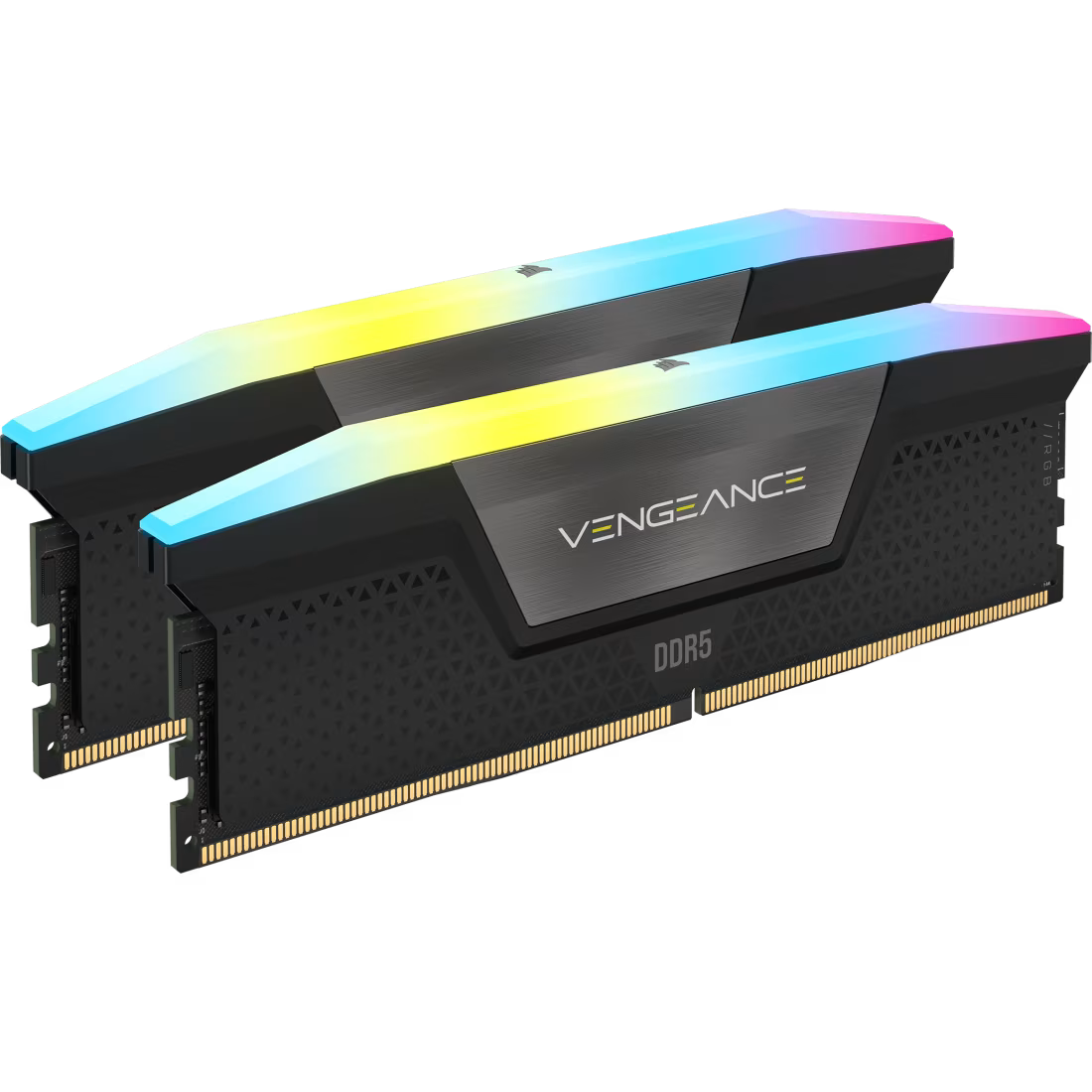Mémoire vive 32GB DDR5 6000MHz Corsair Vengeance RGB (CMH32GX5M2B6000C30) (2x16GB KIT)