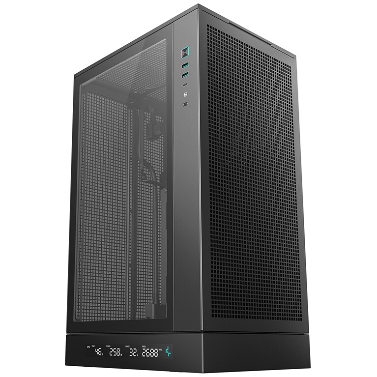 Boîtier DeepCool CH270 Digital Black - R-CH270-BKNDM0-G-1 - photo 2
