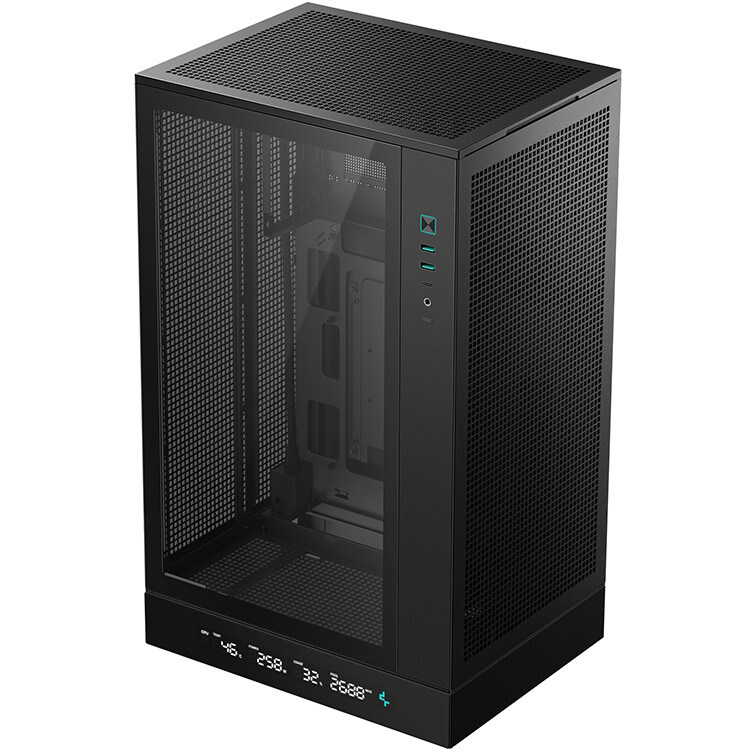 Boîtier DeepCool CH270 Digital Black - R-CH270-BKNDM0-G-1 - photo 3