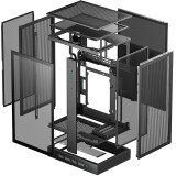 Boîtier DeepCool CH270 Digital Black (R-CH270-BKNDM0-G-1)