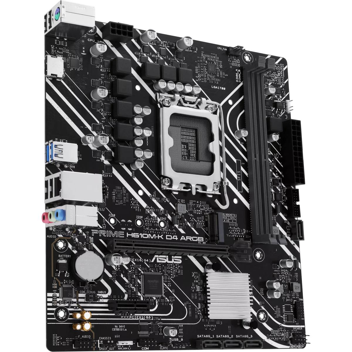 Carte mère ASUS PRIME H610M-K D4 ARGB - photo 2