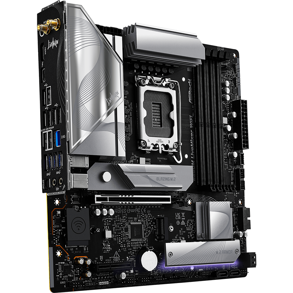 Carte mère ASRock B860M LiveMixer WiFi - photo 2
