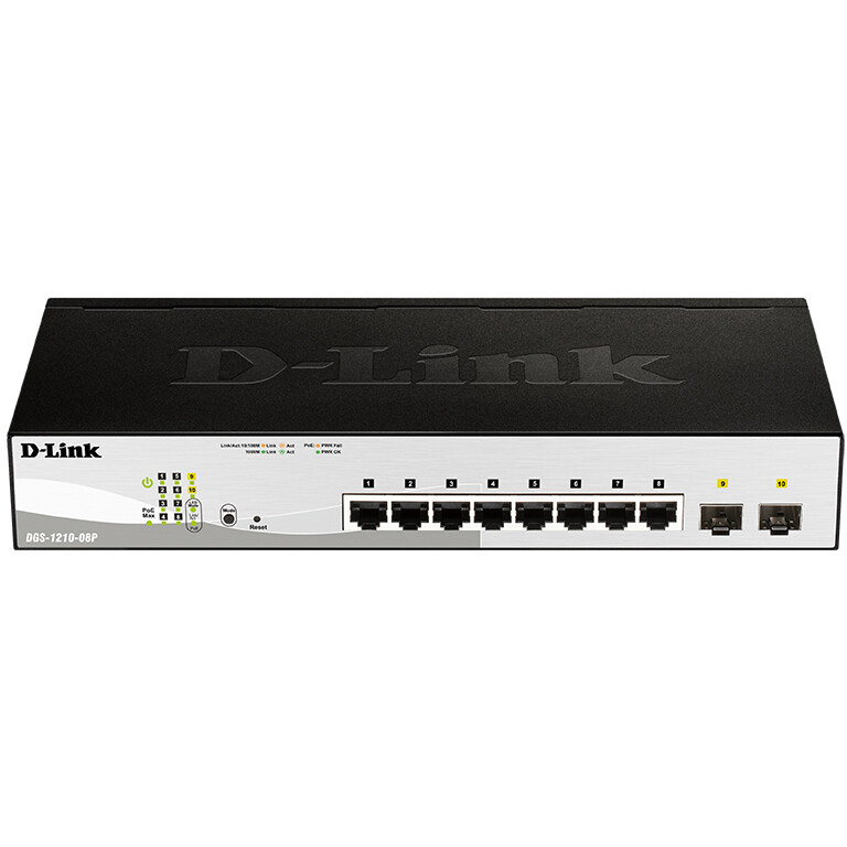 Commutateur (switch) D-Link DGS-1210-08P