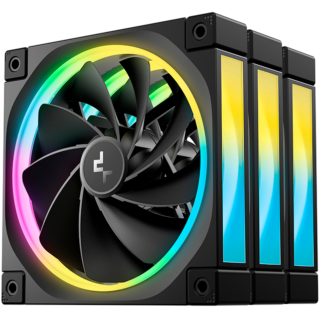Ventilateur pour boîtier DeepCool FL12R (3 pcs) - FL12R-3 IN 1