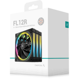 Ventilateur pour boîtier DeepCool FL12R (3 pcs) (FL12R-3 IN 1)