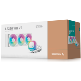 Système de refroidissement liquide DeepCool LE360 WH V2 (R-LE360-WHAMMN-G-2)
