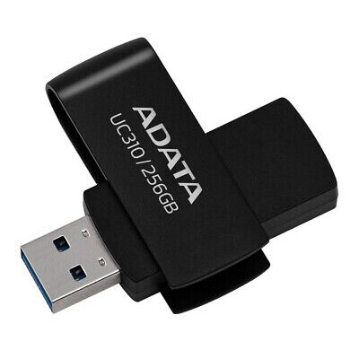 clé USB flash 256GB ADATA UC310 Black - UC310-256G-RBK
