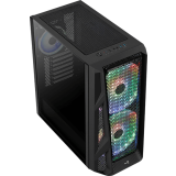 Datoru korpuss AeroCool AirHawk Duo Black (4710562752434)