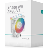 ventilateur DeepCool AG400 WH ARGB V2 (R-AG400-WHAMMN-GJD)