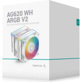 refroidisseur DeepCool AG620 WH ARGB V2 (R-AG620-WHAMMN-GJD)