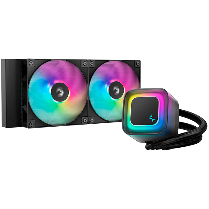 système de refroidissement liquide DeepCool LE240 V2 - R-LE240-BKAMMC-G-2