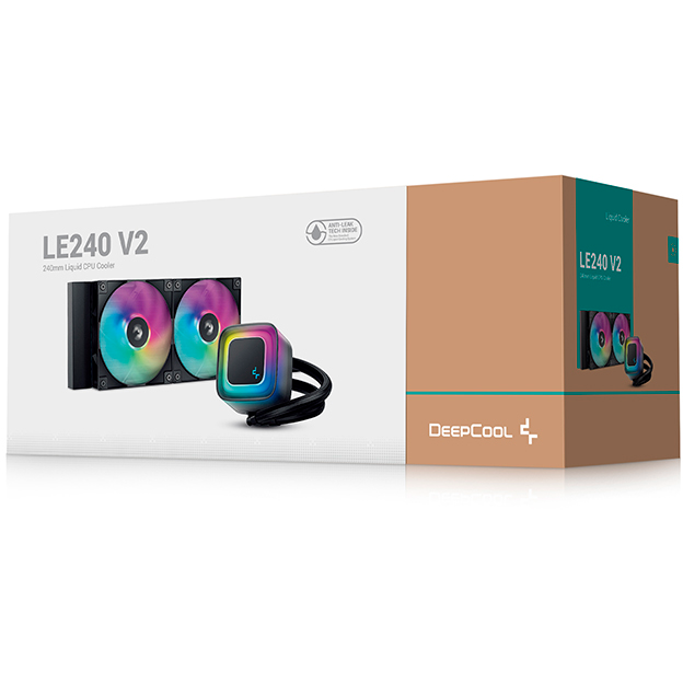 système de refroidissement liquide DeepCool LE240 V2 - R-LE240-BKAMMC-G-2 - photo 6