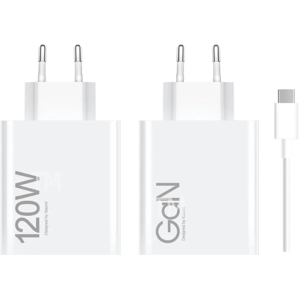Chargeur secteur réseau Xiaomi 120W HyperCharge Combo (BHR9462EU)