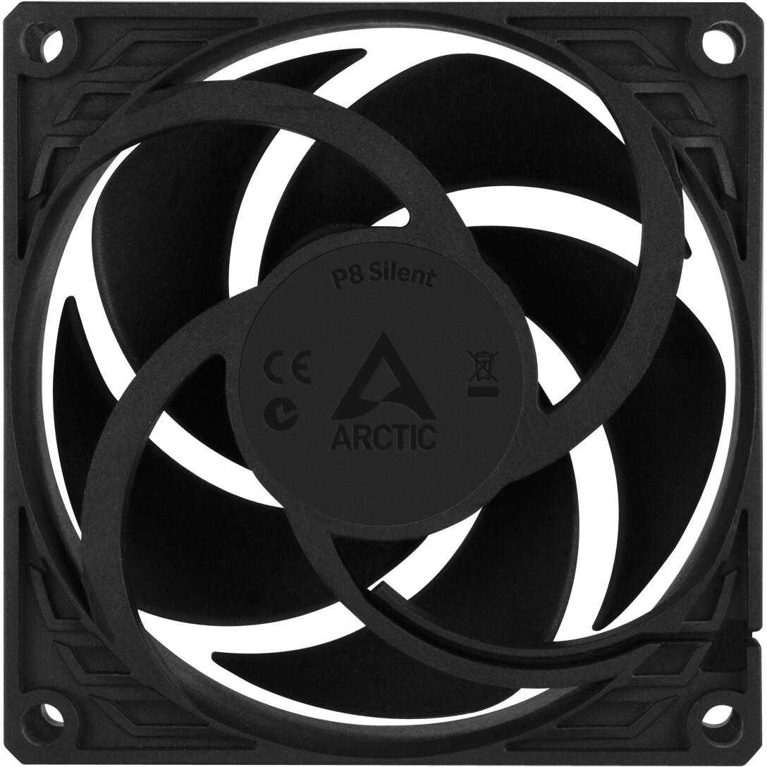 Ventilateur de boîtier Arctic P8 Silent Black/Black (5 pcs) - ACFAN00301A - photo 4