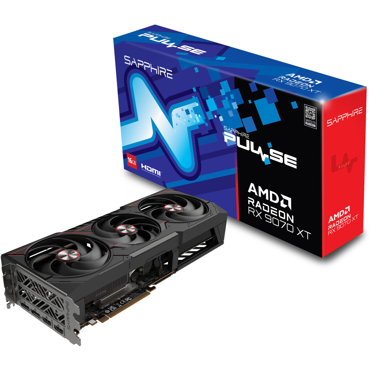 carte graphique AMD Radeon RX 9070 XT Sapphire Pulse 16GB (11348-03-20G) - photo 6