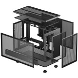 Boîtier DeepCool CH260 Black (R-CH260-BKNGM0-G-1)