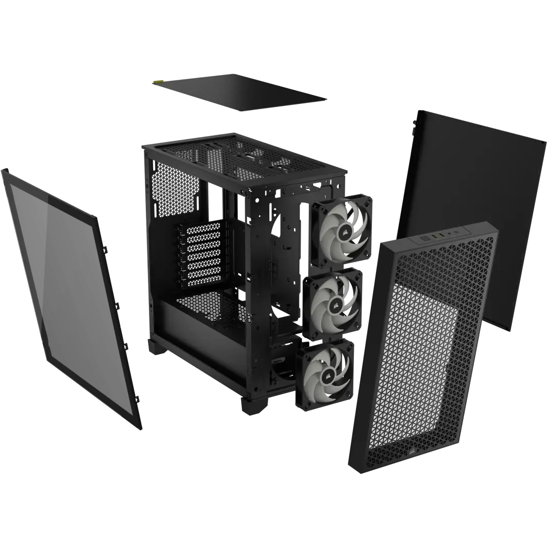 Boîtier Corsair 3000D RGB Airflow Black (CC-9011255-WW) - photo 11