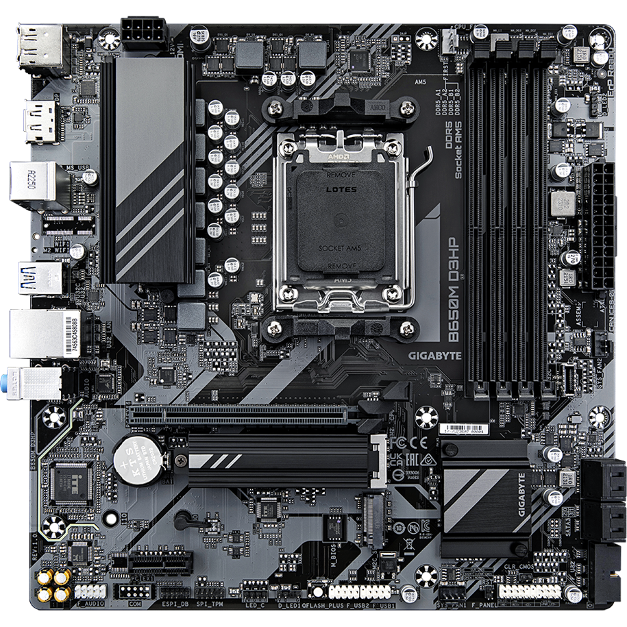 Carte mère Gigabyte B650M D3HP (rev. 1.0/1.1/1.2) - photo 2