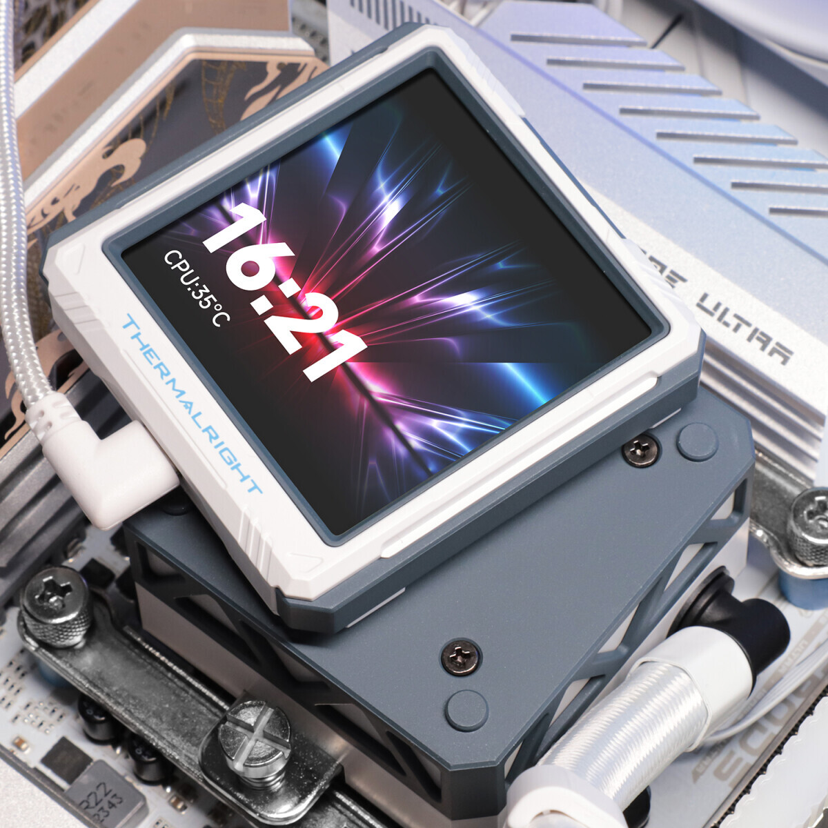 Système de refroidissement liquide Thermalright Frozen Warframe Ultra 360 White ARGB - F-WFRAME-ULT-360-WH-ARGB - photo 7