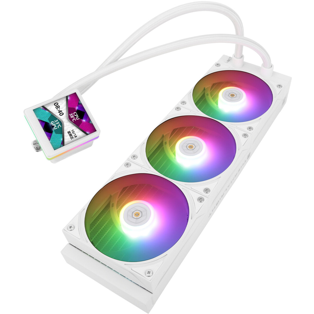 Système de refroidissement liquide Thermalright Grand Vision 360 White ARGB - G-VISION-360-WH-ARGB - photo 8