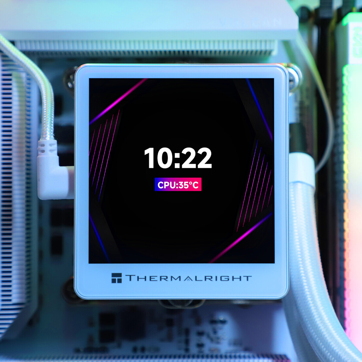 Système de refroidissement liquide Thermalright Grand Vision 360 White ARGB - G-VISION-360-WH-ARGB - photo 9