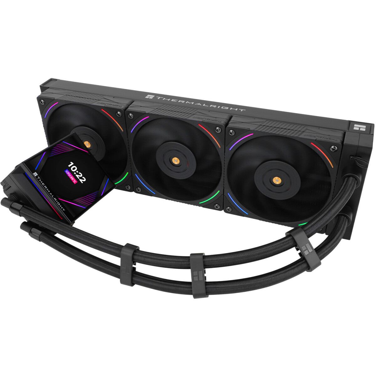 système de refroidissement liquide Thermalright Hyper Vision 360 Black ARGB - H-VISION-360-BL-ARGB - photo 3