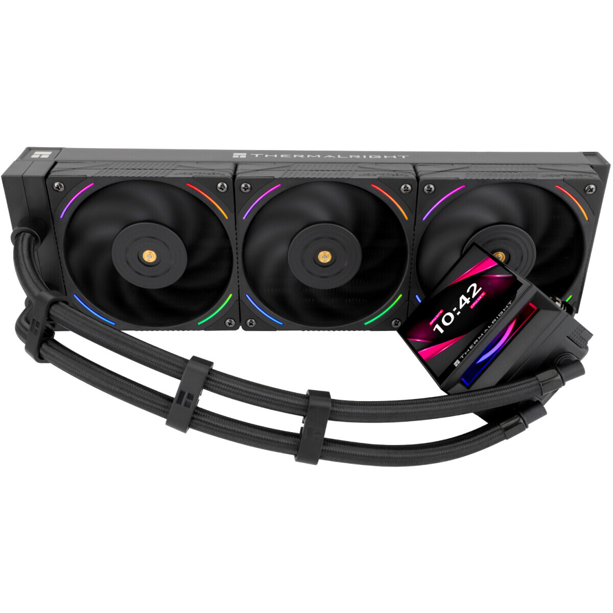 système de refroidissement liquide Thermalright Hyper Vision 360 Black ARGB - H-VISION-360-BL-ARGB - photo 7
