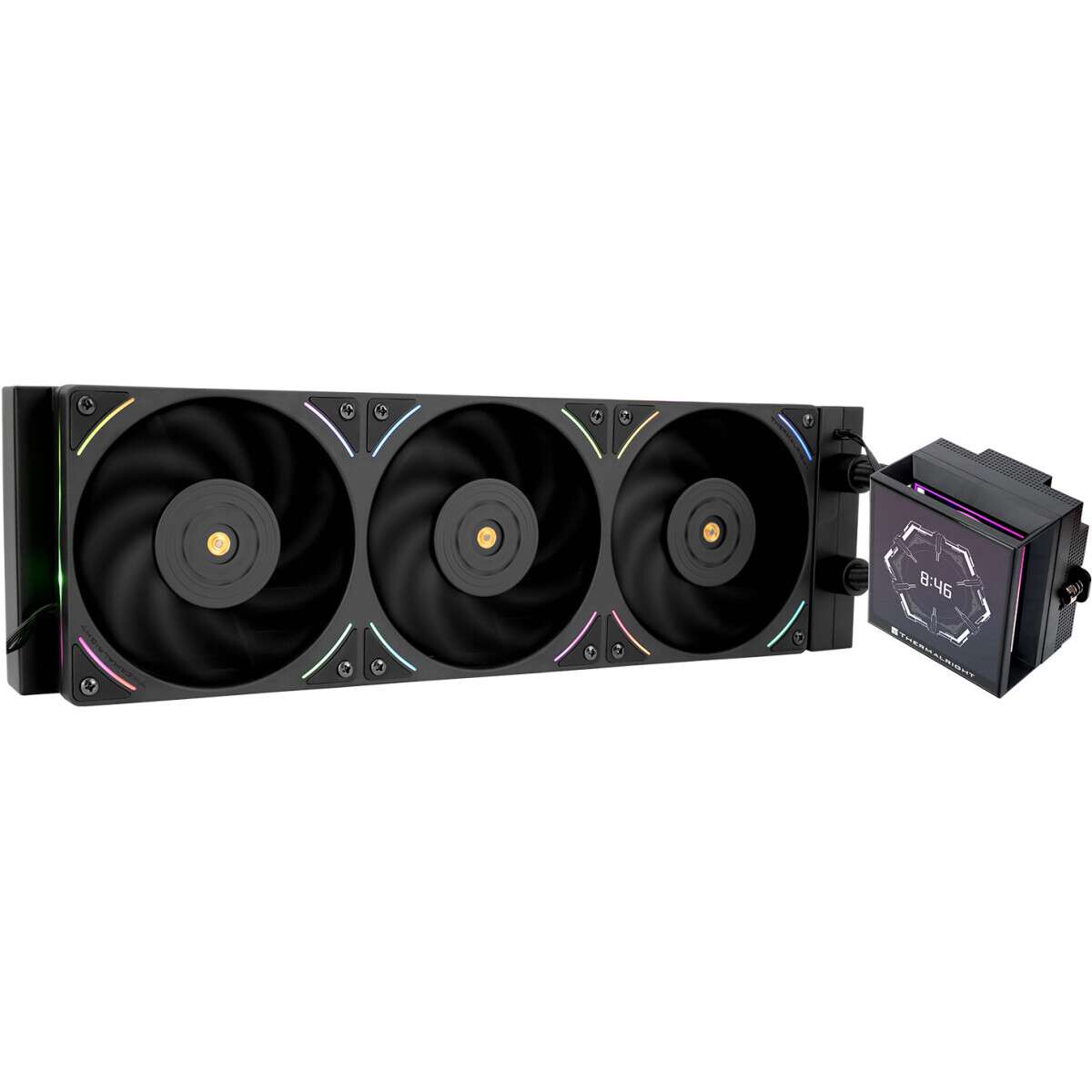 système de refroidissement liquide Thermalright Hyper Vision 360 UB Black ARGB - H-VISION-360-UB-BL-ARGB