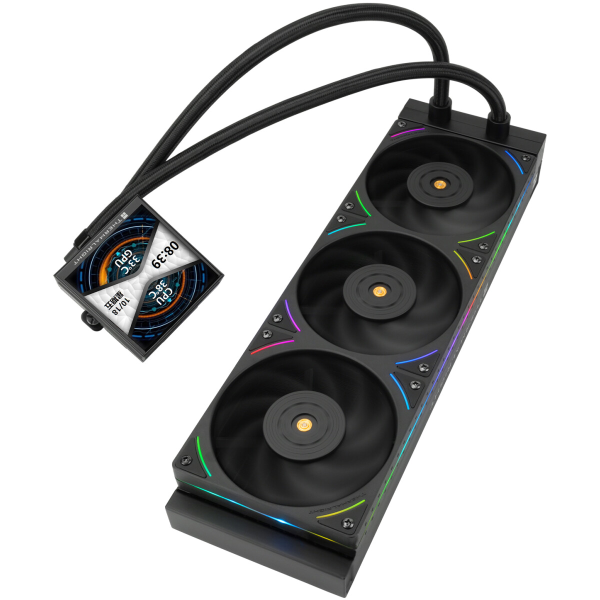 système de refroidissement liquide Thermalright Hyper Vision 360 UB Black ARGB - H-VISION-360-UB-BL-ARGB - photo 8