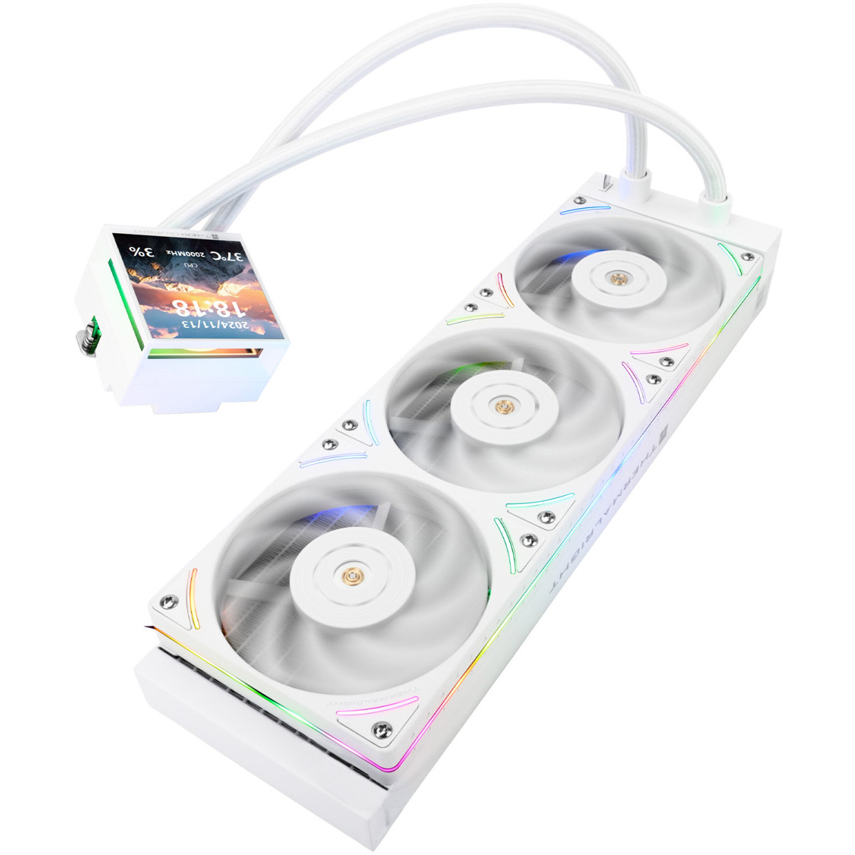 Système de refroidissement liquide Thermalright Hyper Vision 360 UB White ARGB - H-VISION-360-UB-WH-ARGB - photo 8