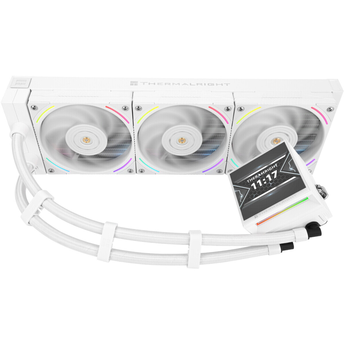 système de refroidissement liquide Thermalright Hyper Vision 360 White ARGB - H-VISION-360-WH-ARGB - photo 7