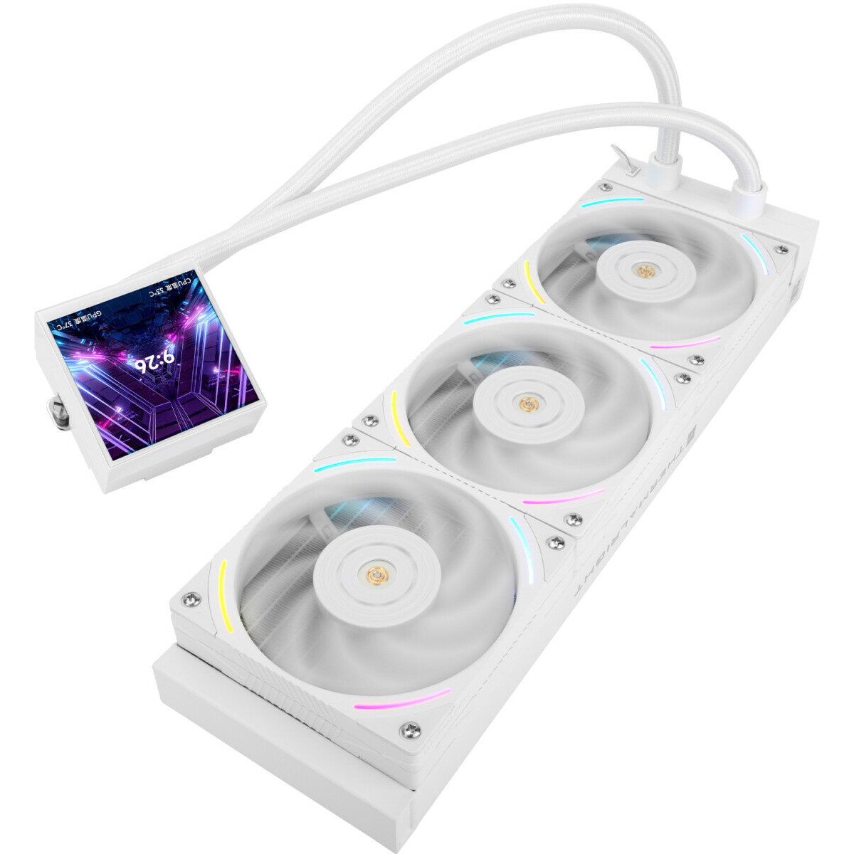 système de refroidissement liquide Thermalright Hyper Vision 360 White ARGB - H-VISION-360-WH-ARGB - photo 8