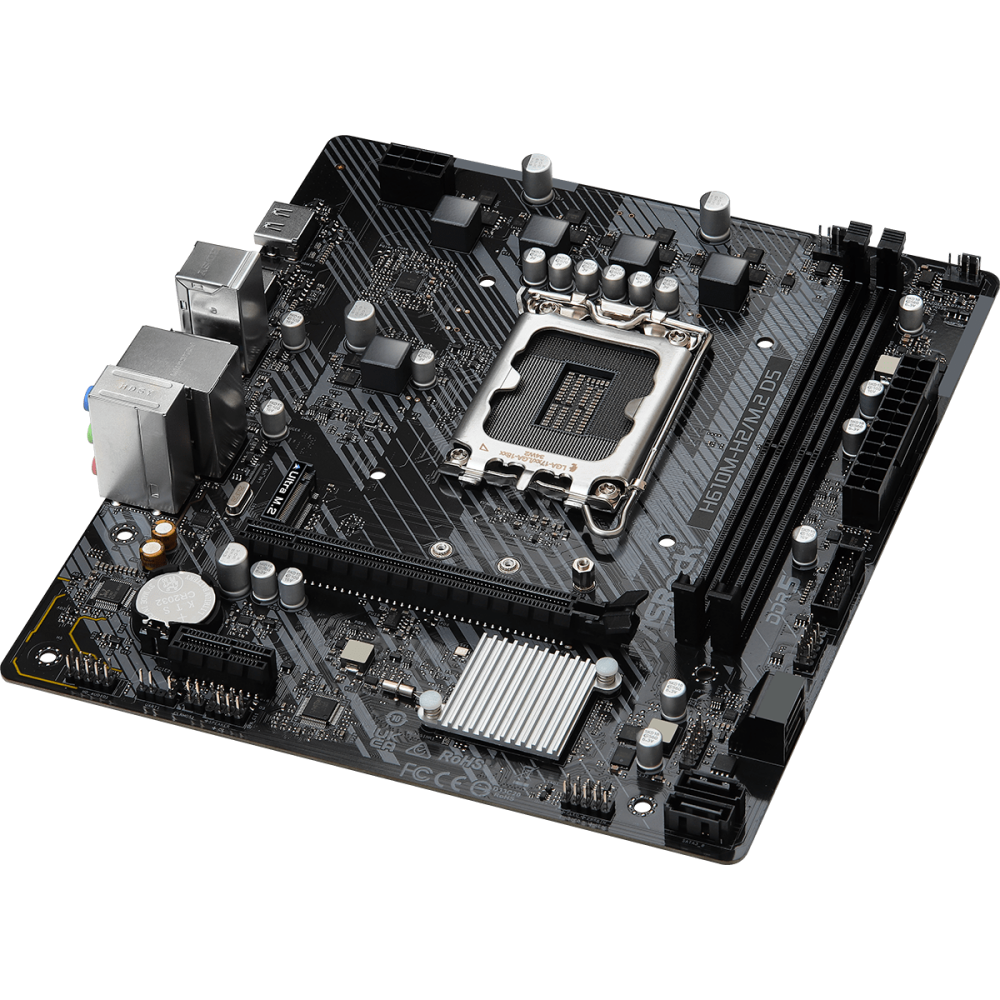 Carte mère ASRock H610M-H2/M.2 D5 - photo 2