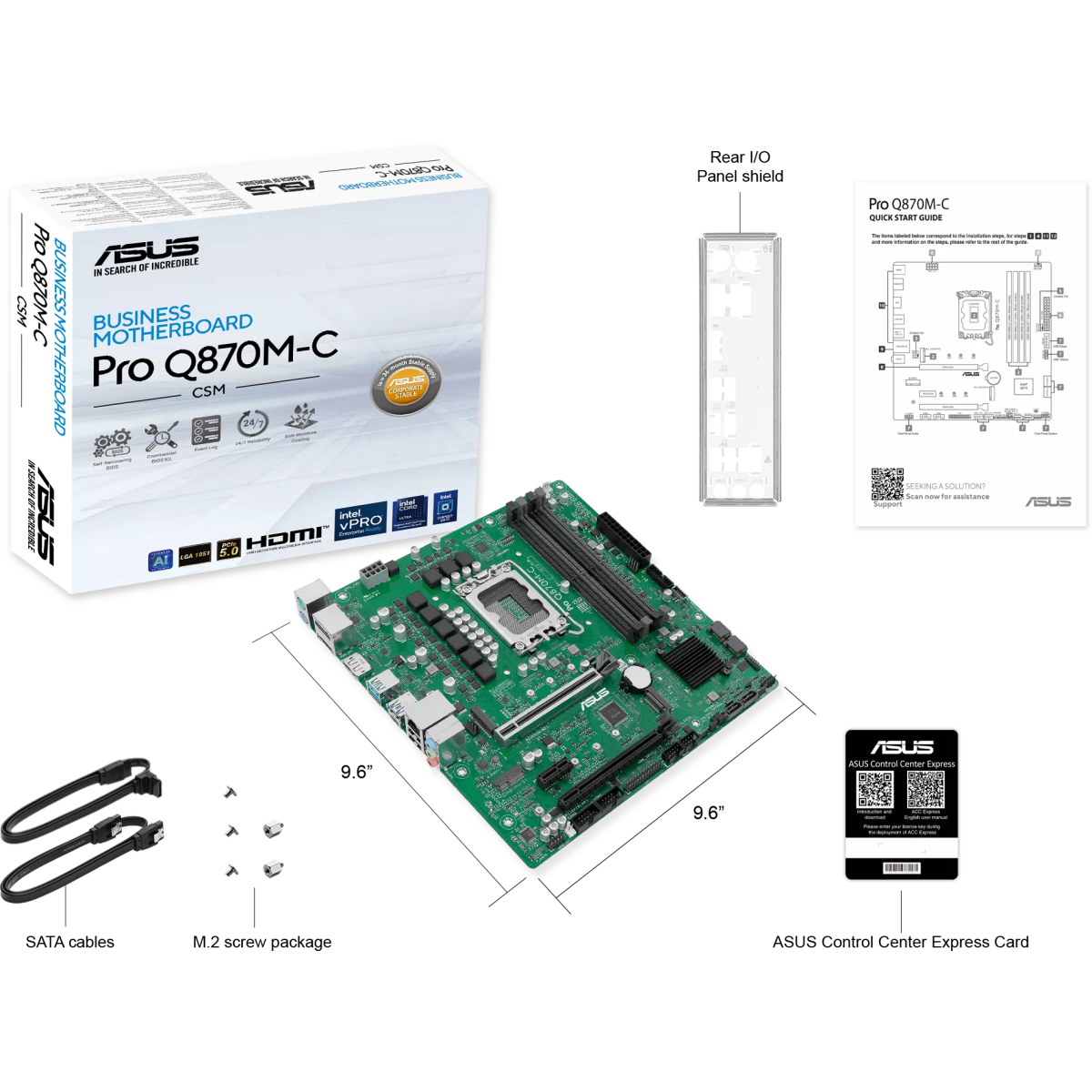 Carte mère ASUS PRO Q870M-C-CSM - photo 5