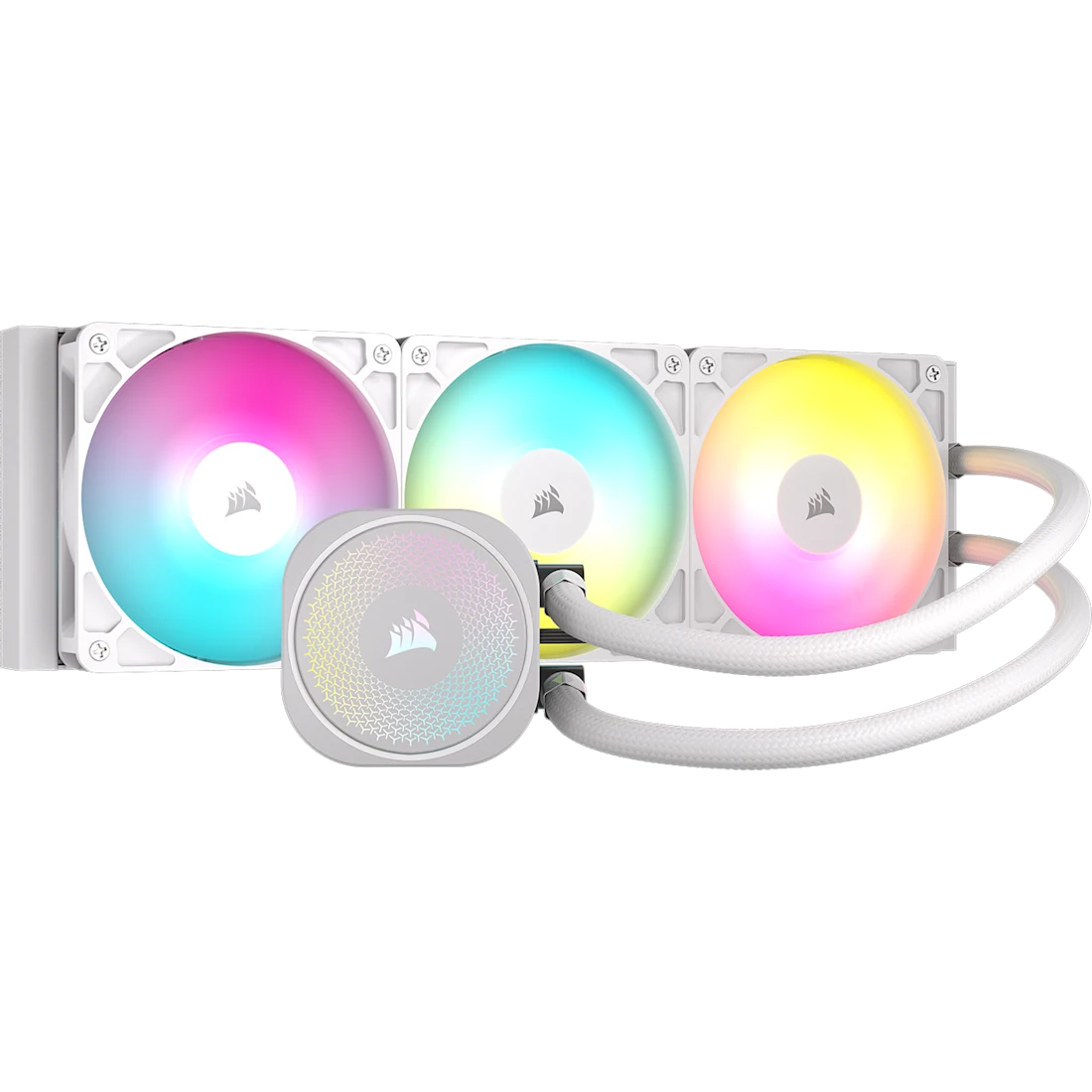 Système de refroidissement liquide Corsair NAUTILUS 360 RS ARGB White - CW-9060095-WW