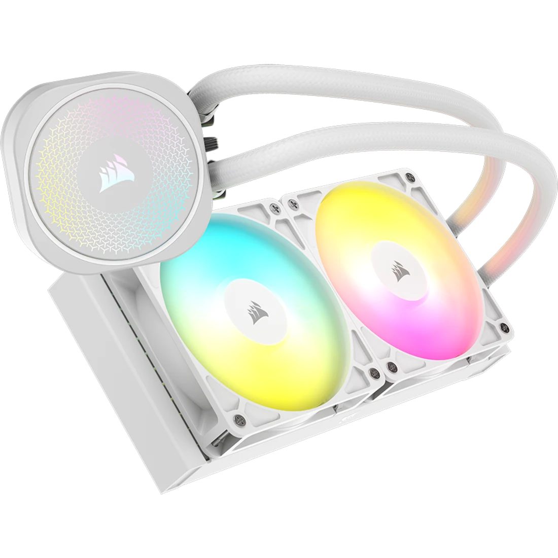 système de refroidissement liquide Corsair NAUTILUS 240 RS ARGB White - CW-9060094-WW - photo 2
