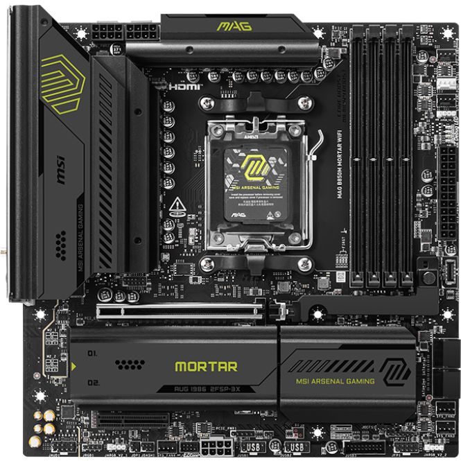 Carte mère MSI MAG B850M MORTAR WIFI