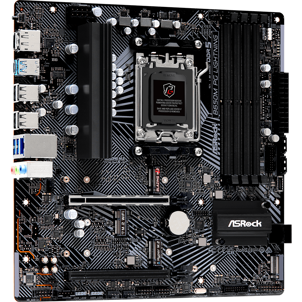 Carte mère ASRock B650M PG Lightning - photo 3