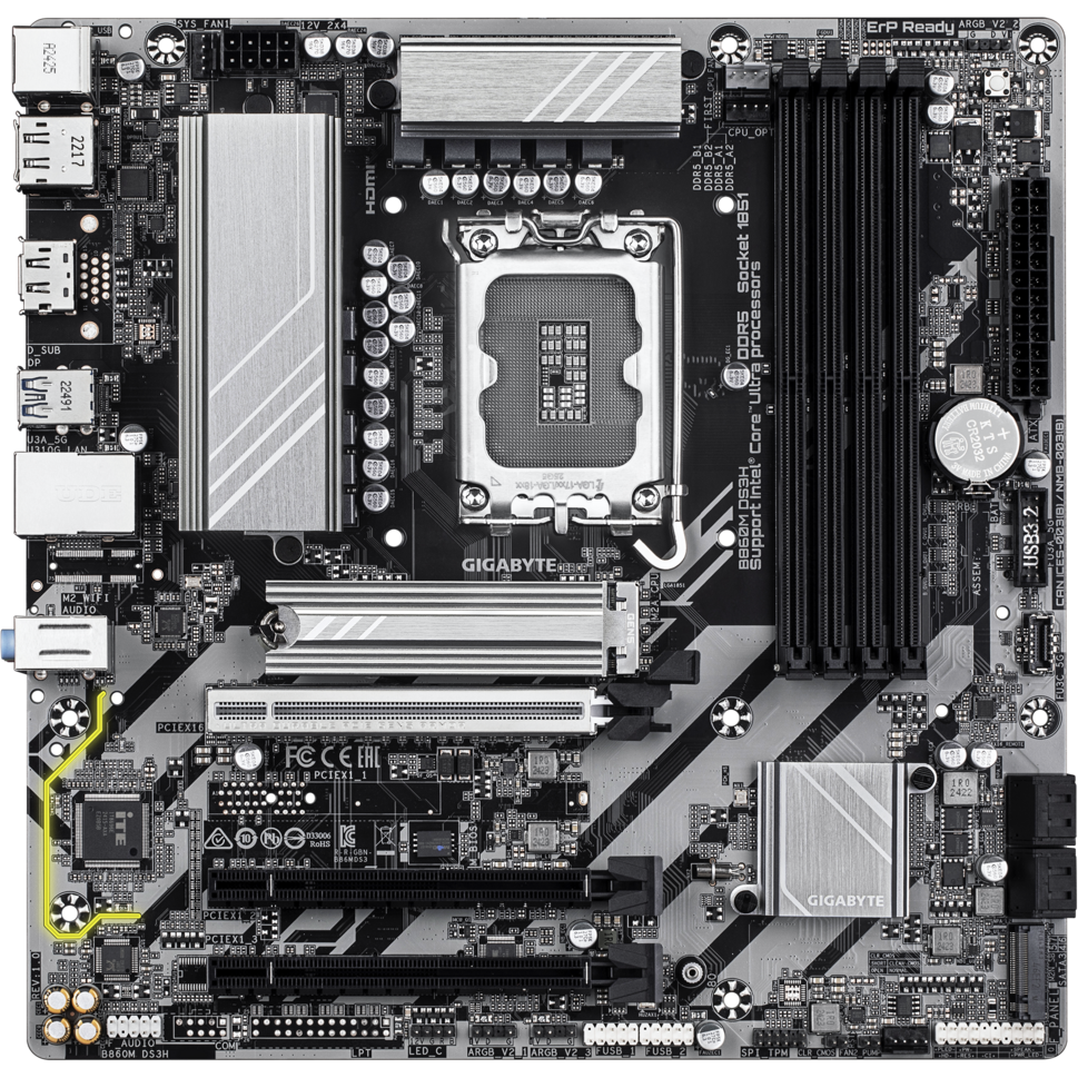 Carte mère Gigabyte B860M DS3H