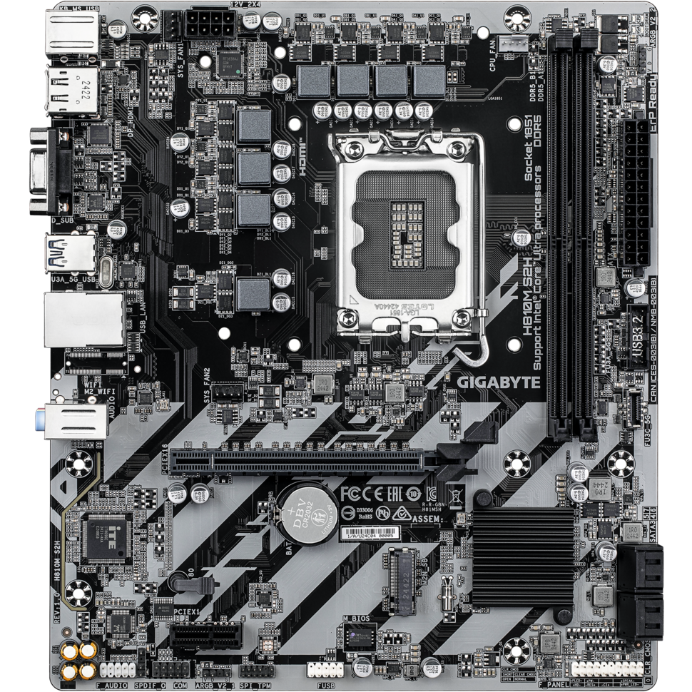 Carte mère Gigabyte H810M S2H